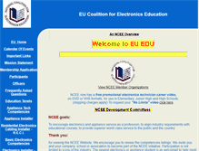 Tablet Screenshot of eu-edu.org